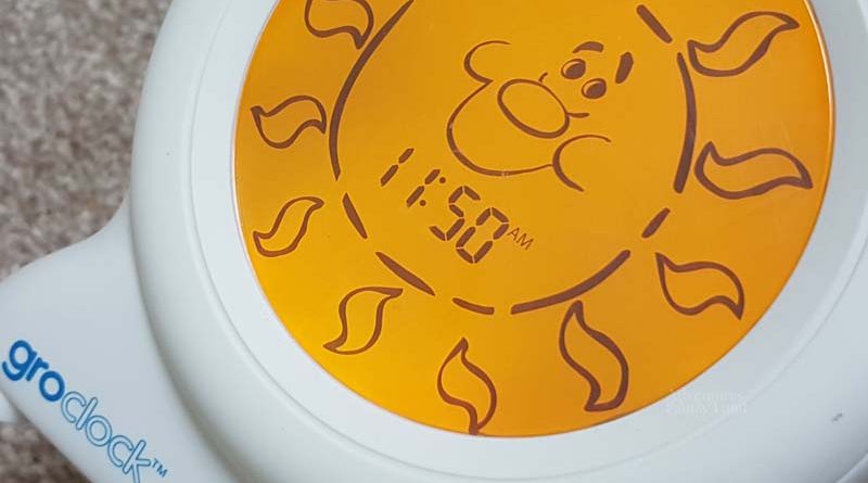 Gro Clock toddler preschool clock gentle sleep training sun