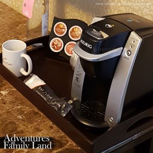 Coffee machine at the lucerne hotel new york